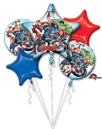 avengers balloon bouquet