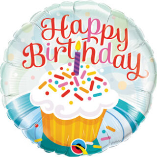 Birthday Balloons - Cupcake & Sprinkles