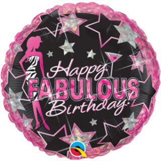 fabulous birthday balloon