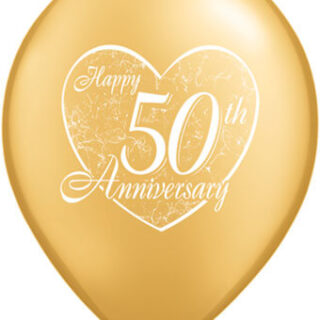50th anniversary balloon