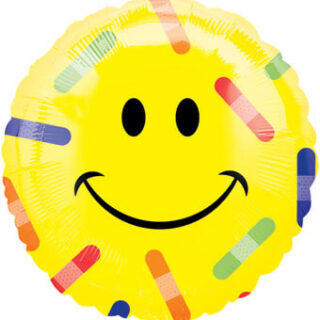 get well emoji balloon