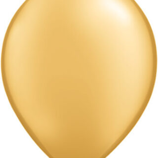 metallic gold balloon