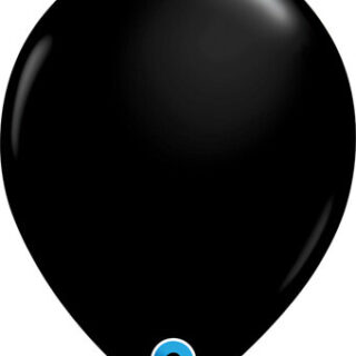 onyx black balloon
