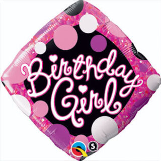 birthday girl balloon