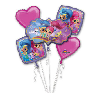 shimmer and shine balloon bouquet