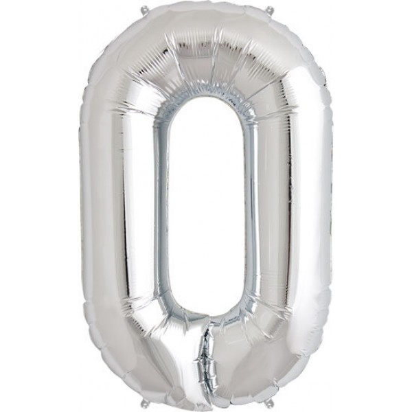 number zero balloon