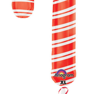 candy cane balloon