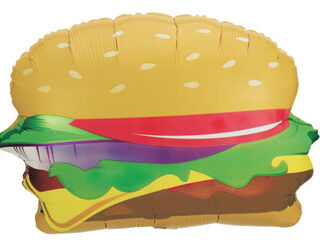 hamburger balloon