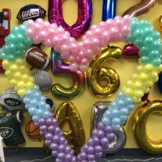 Pearl Pastel Rainbow Heart