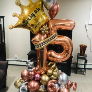 Number sculpture (not same day)