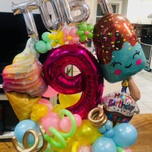Ice Cream Balloon Sculpture  (48 hours notice)