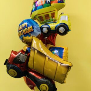 Construction Balloon Bouquet