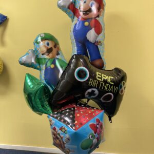 Super Mario Balloon Bouquet