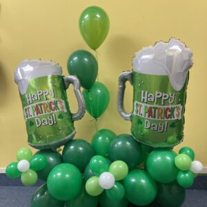 St Patrick’s Day Balloon Sculpture