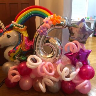 Unicorn Balloon Sculpture (48 hours notice)