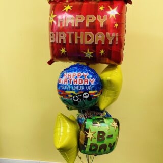 Video Game Minecraft Balloon Display