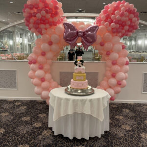 Minnie Mouse Custom Balloon Arch