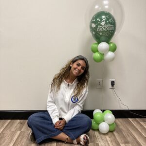 Grad Centerpiece - lime Green