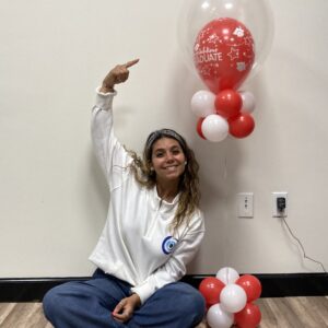 Graduation Centerpiece red
