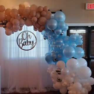 Beautiful Baby Shower Garland