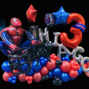 Spider-Man display (put age in notes)