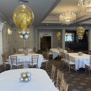 Confetti Gold centerpiece special