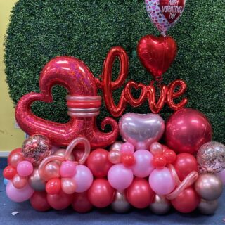 Valentines Day Display- show her you love her!