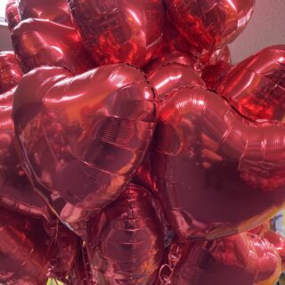 "One True Love" 100 Red Hearts Bouquet