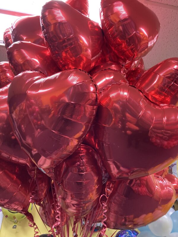 "One True Love" 100 Red Hearts Bouquet