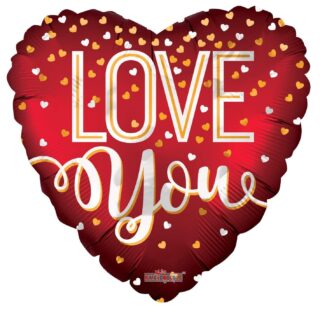 Love you JUMBO HEART holographic