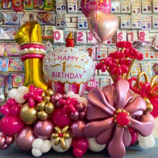1st Birthday Girl display (72 hour notice required)