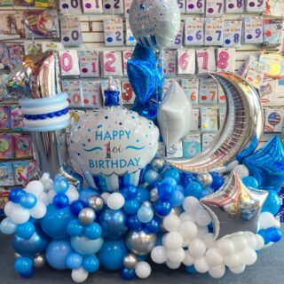 1st Birthday Boy display (72 hours notice)