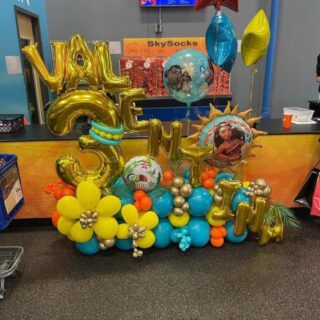 Moana Birthday Display