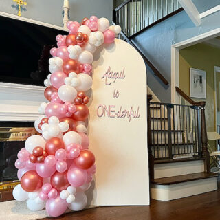 ONEDERFUL BDAY with backdrop wall