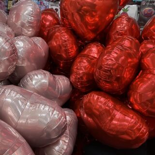 "You're Cool" 25 Pink & Red Hearts Bouquet
